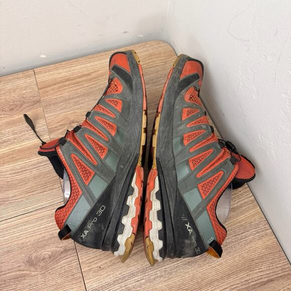 Salomon XA Pro 3D Orange Trail Running Shoes Men’s Size 14 main image 5